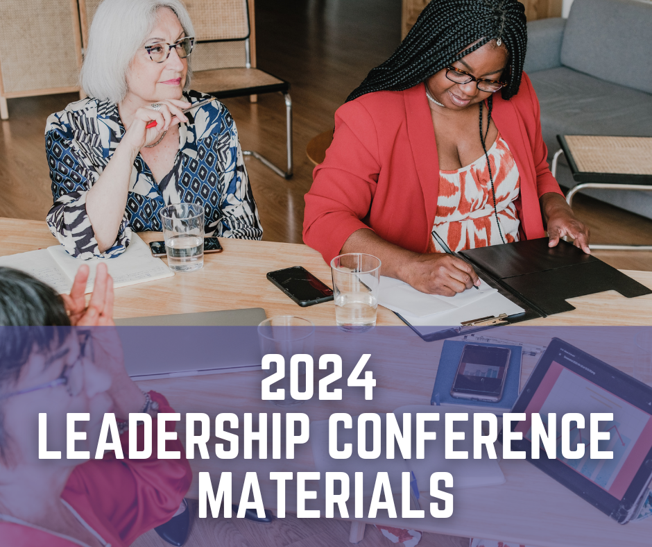 2024 Leadership Conference Materials